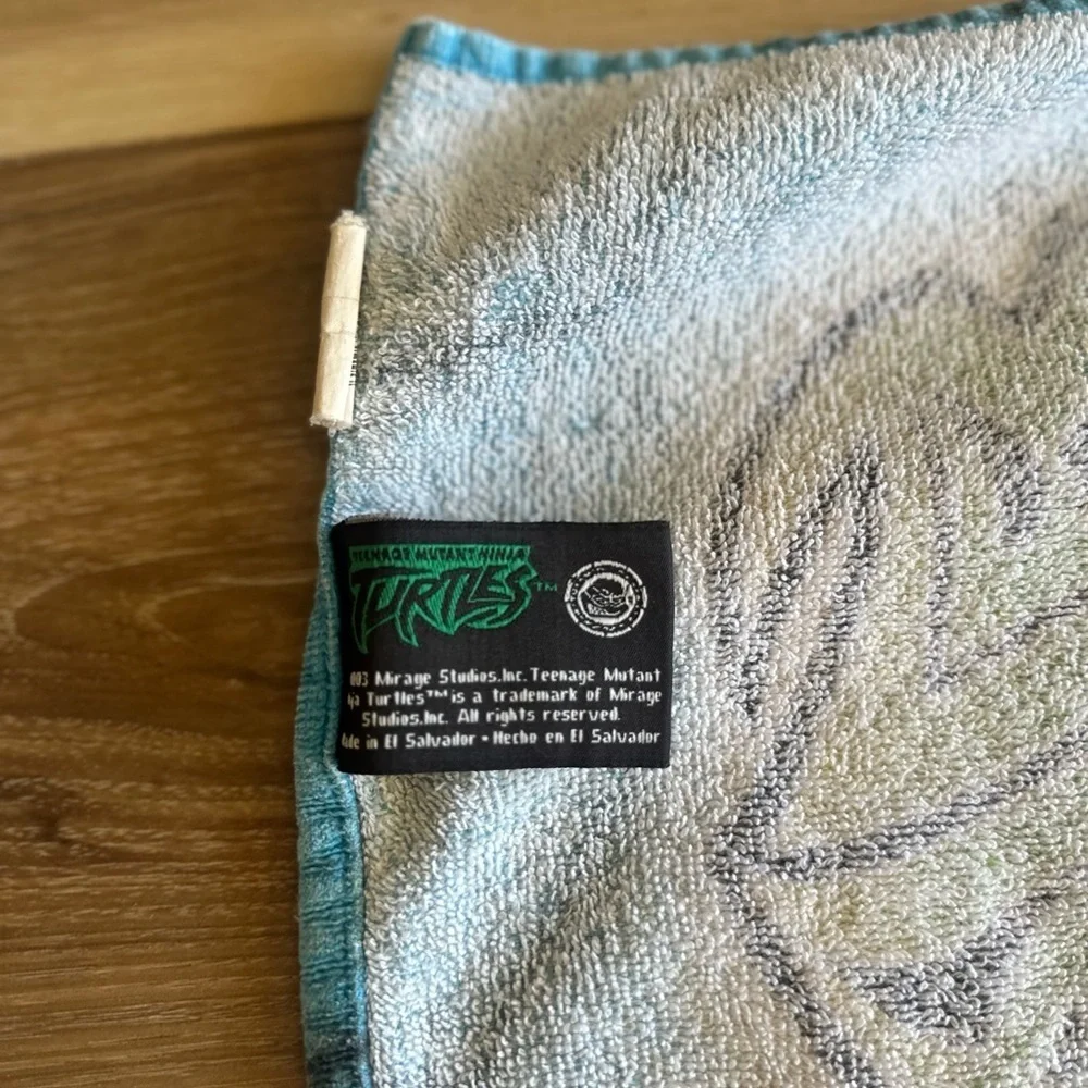 Teenage Mutant Ninja Turtles Y2K 2003 Beach Towel